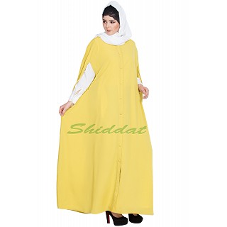 Front open Cape with inner abaya